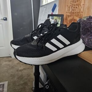 Adidas Black and White Sneakers